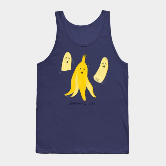Banana Ghosts Tank Top by SarahWrightArt